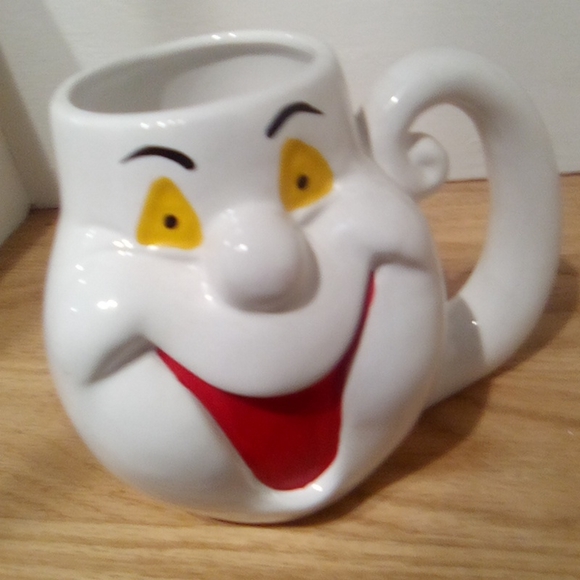 Sinister Smile Terra Cotta Ghost Mug Vintage Lmtd Edition - Picture 8 of 11